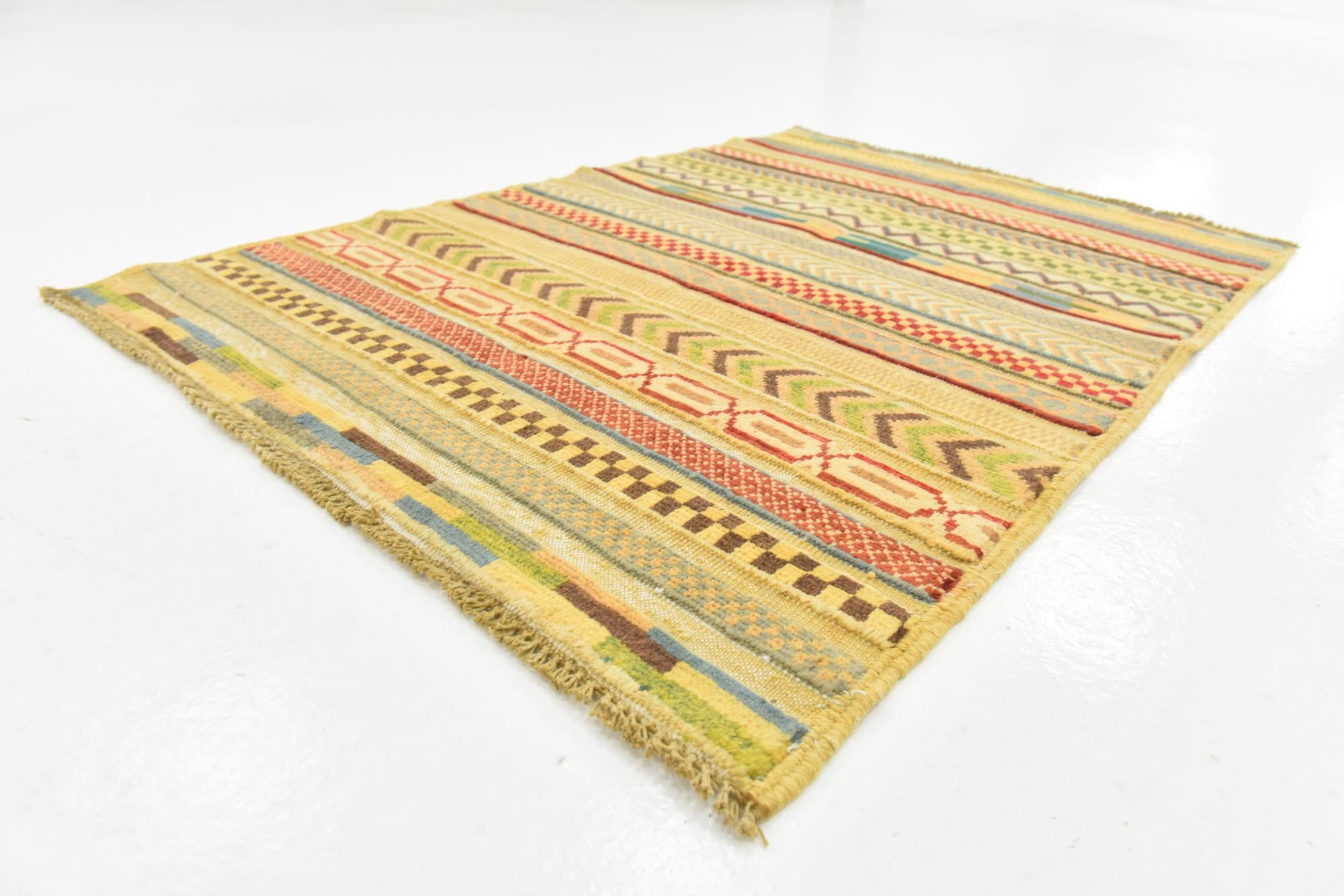 2' 8 x 4' Hand Knotted Modern Ziegler Rug
