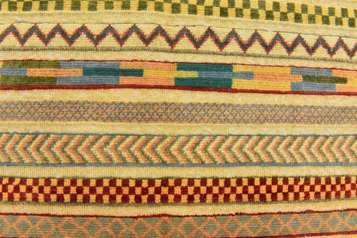 2' 8 x 4' Hand Knotted Modern Ziegler Rug