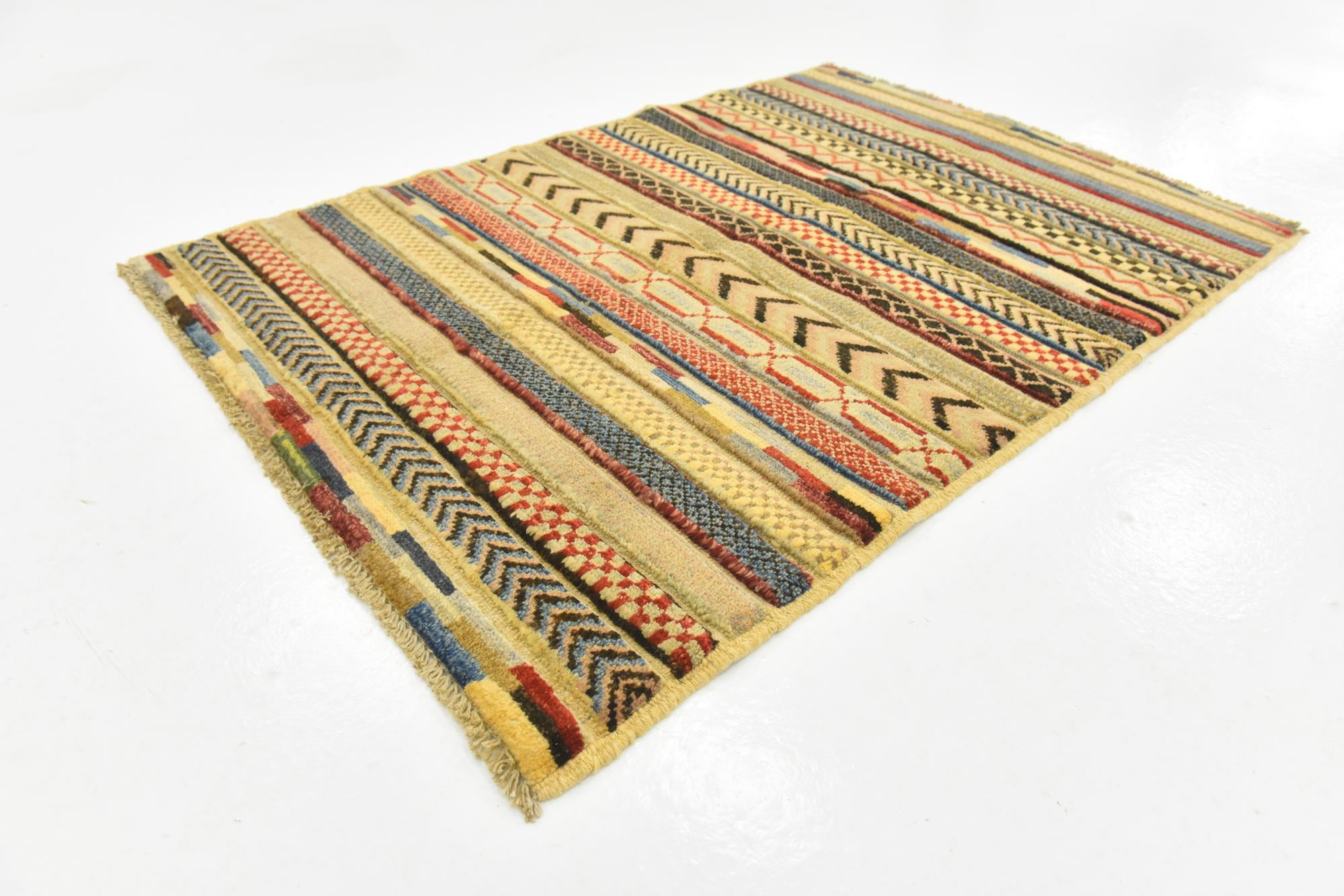 2' 9 x 3' 11 Hand Knotted Modern Ziegler Rug