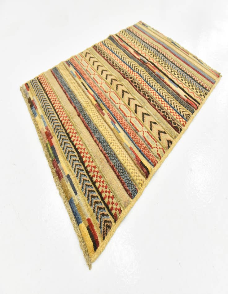 Detail image of 2' 9 x 3' 11 Hand Knotted Modern Ziegler Rug