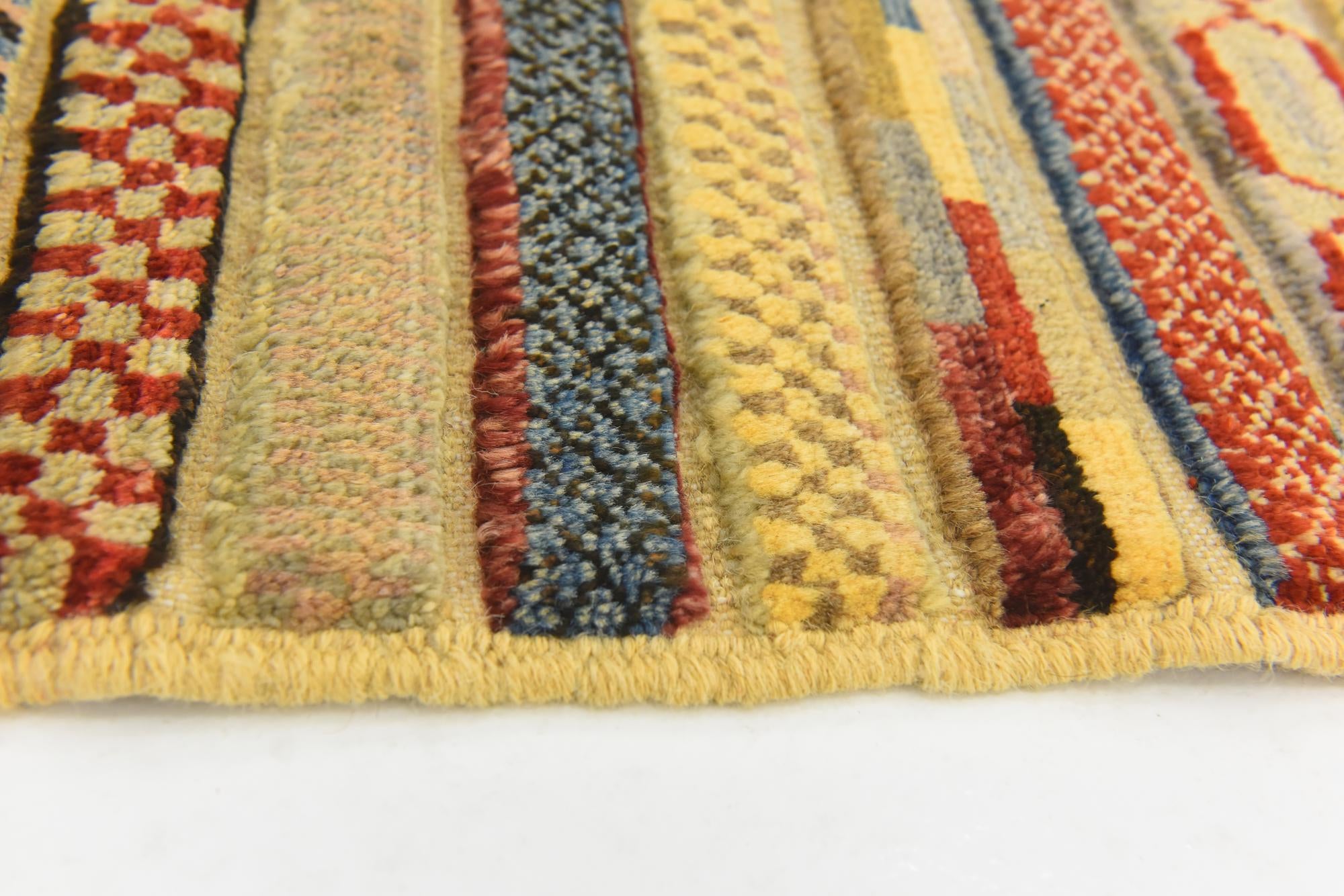 2' 9 x 3' 11 Hand Knotted Modern Ziegler Rug