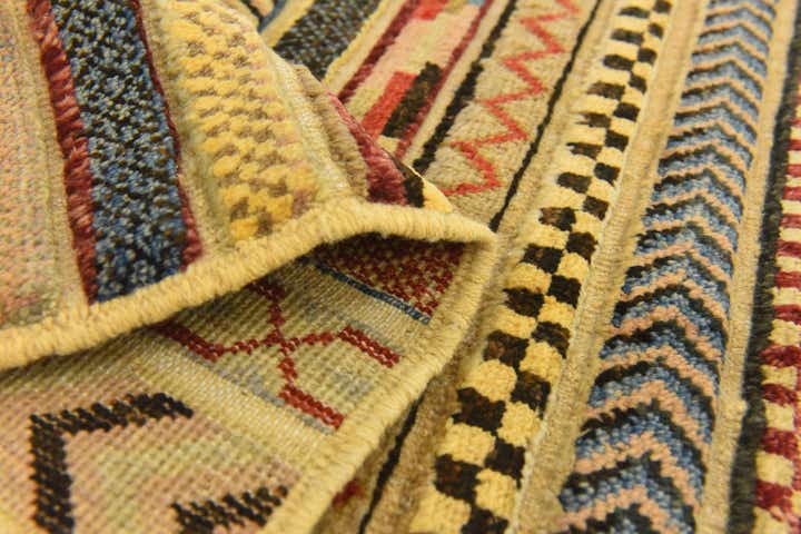 2' 9 x 3' 11 Hand Knotted Modern Ziegler Rug