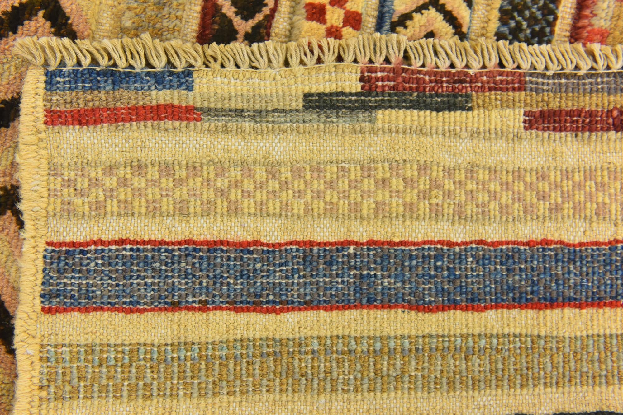 2' 9 x 3' 11 Hand Knotted Modern Ziegler Rug