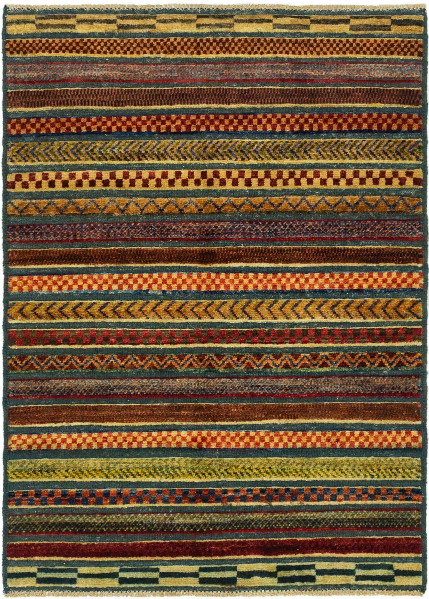 3' x 4' 1 Hand Knotted Modern Ziegler Rug