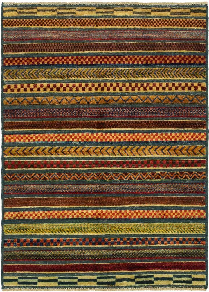 3' x 4' 1 Hand Knotted Modern Ziegler Rug