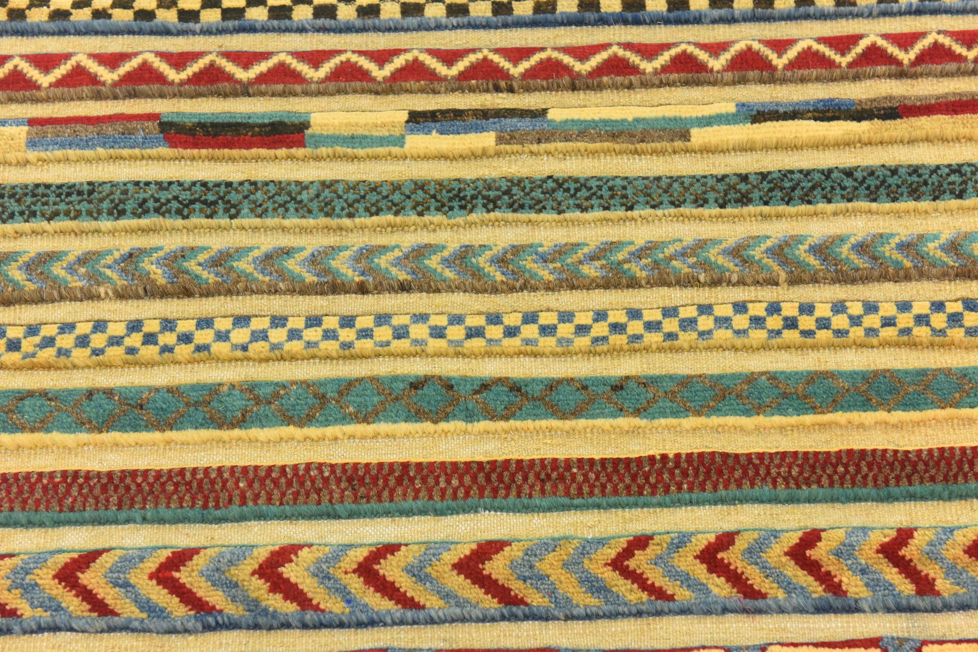 2' 7 x 3' 11 Hand Knotted Modern Ziegler Rug