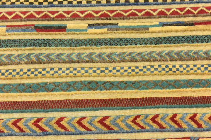 2' 7 x 3' 11 Hand Knotted Modern Ziegler Rug