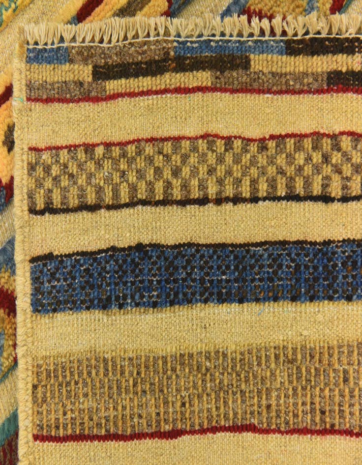 Detail image of 2' 7 x 3' 11  Hand Knotted Modern Ziegler Rug