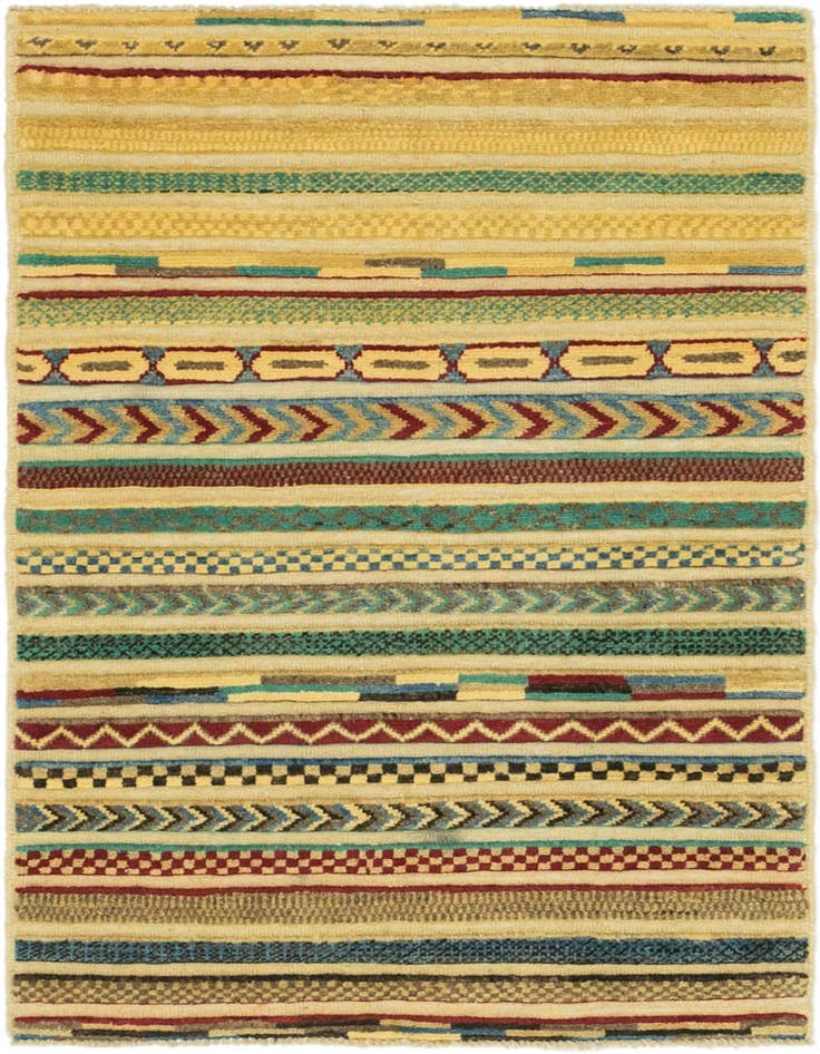 Detail image of 2' 7 x 3' 11 Hand Knotted Modern Ziegler Rug