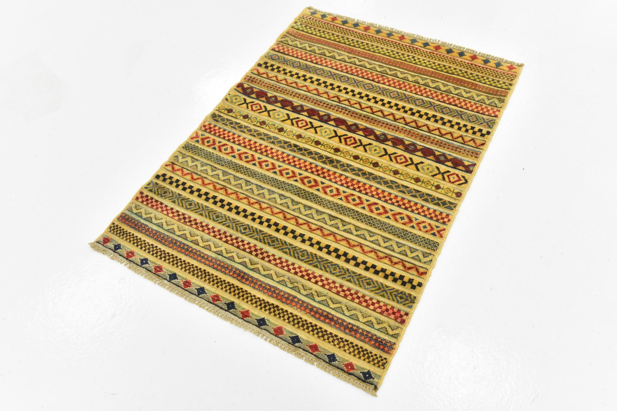 2' 10 x 4' 1 Hand Knotted Modern Ziegler Rug