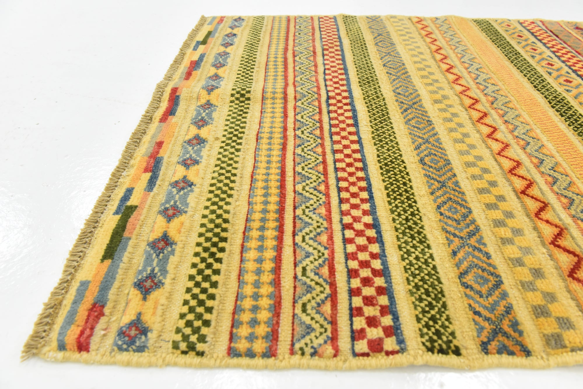 2' 9 x 4' Hand Knotted Modern Ziegler Rug