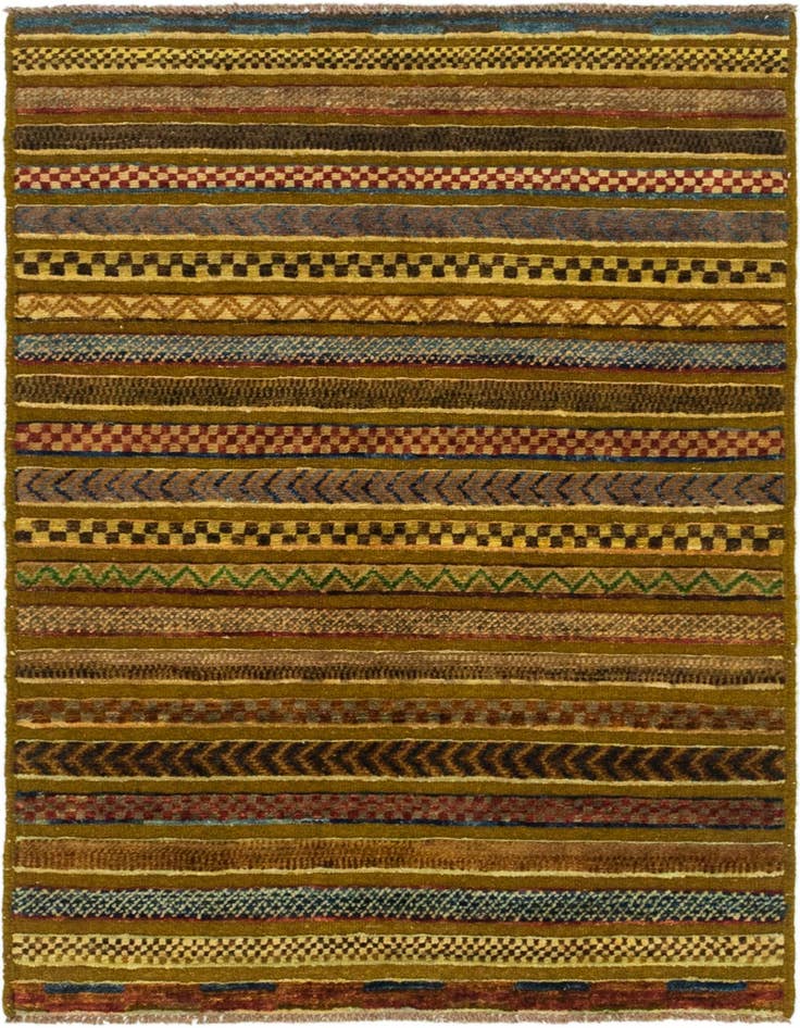 Detail image of 2' 9 x 4' 1 Hand Knotted Modern Ziegler Rug