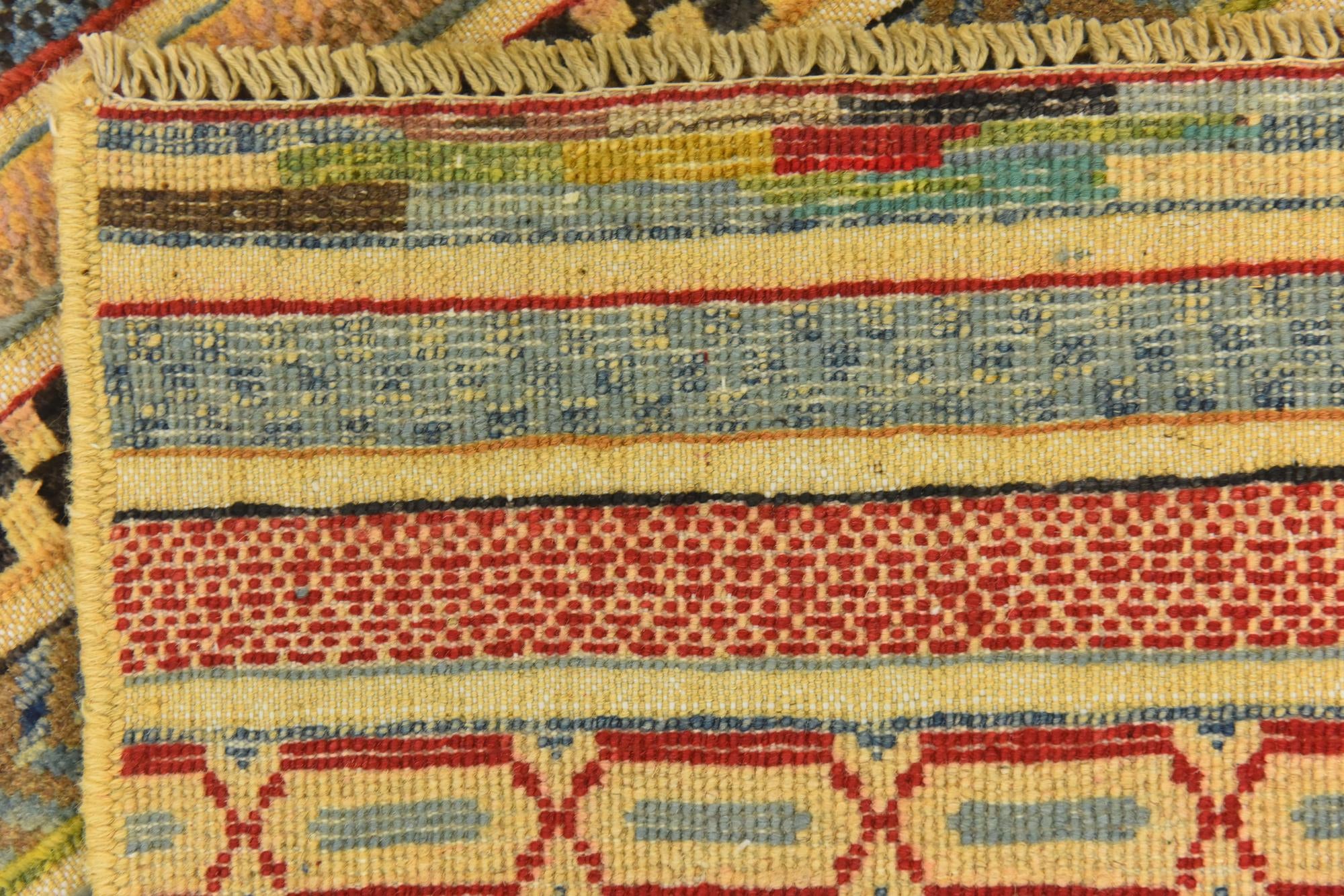 2' 7 x 3' 11 Hand Knotted Modern Ziegler Rug