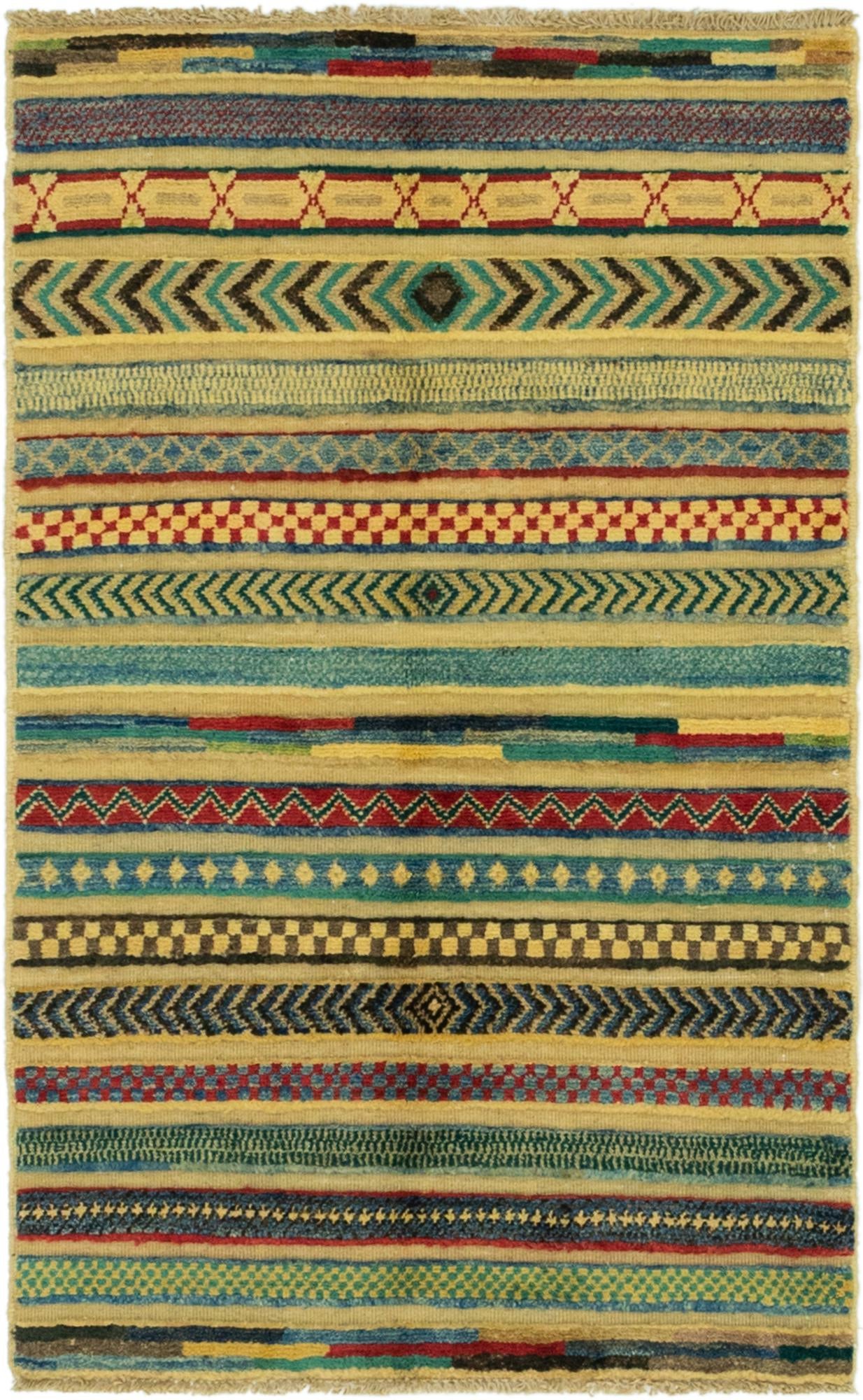 2' 7 x 4' 3 Hand Knotted Modern Ziegler Rug