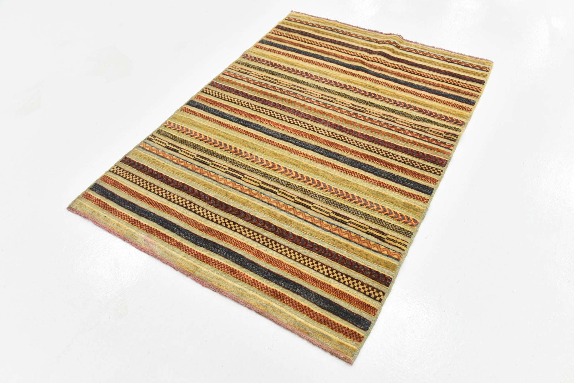 4' x 5' 9 Hand Knotted Modern Ziegler Rug
