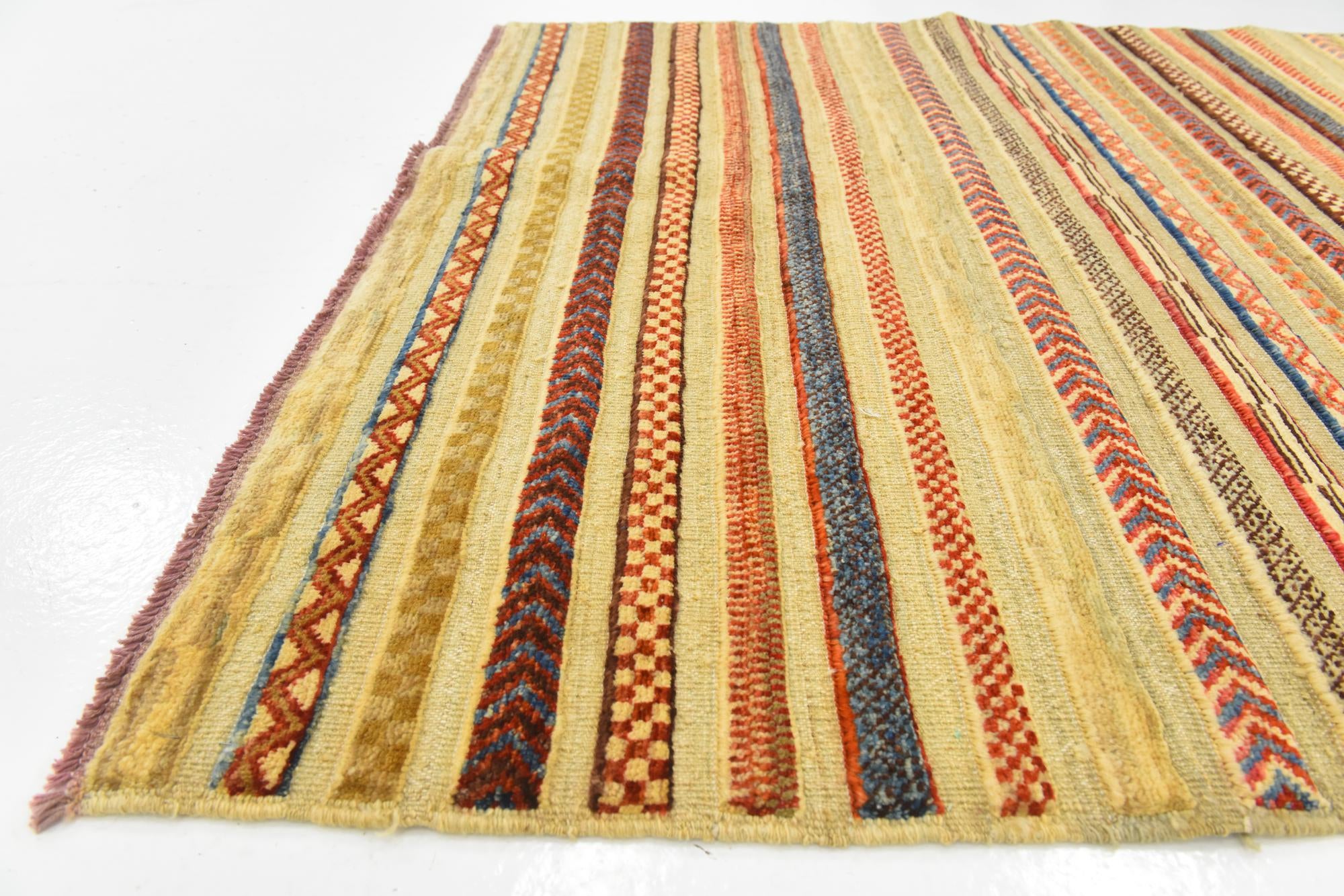 4' x 5' 9 Hand Knotted Modern Ziegler Rug
