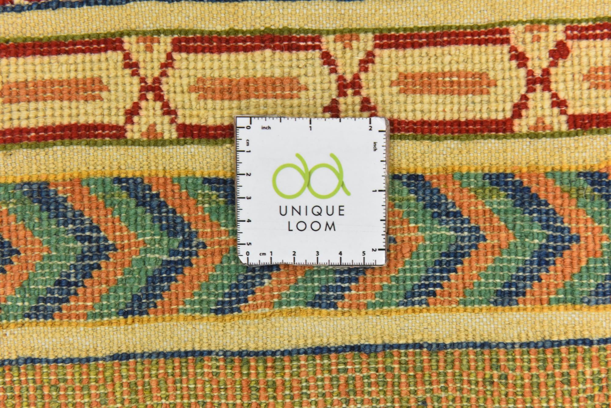 3' 11 x 5' 10 Hand Knotted Modern Ziegler Rug