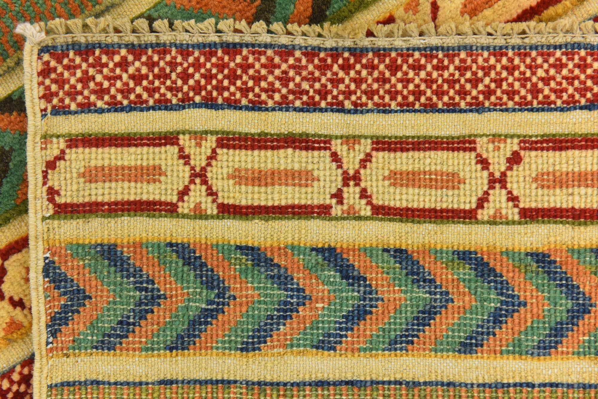 3' 11 x 5' 10 Hand Knotted Modern Ziegler Rug