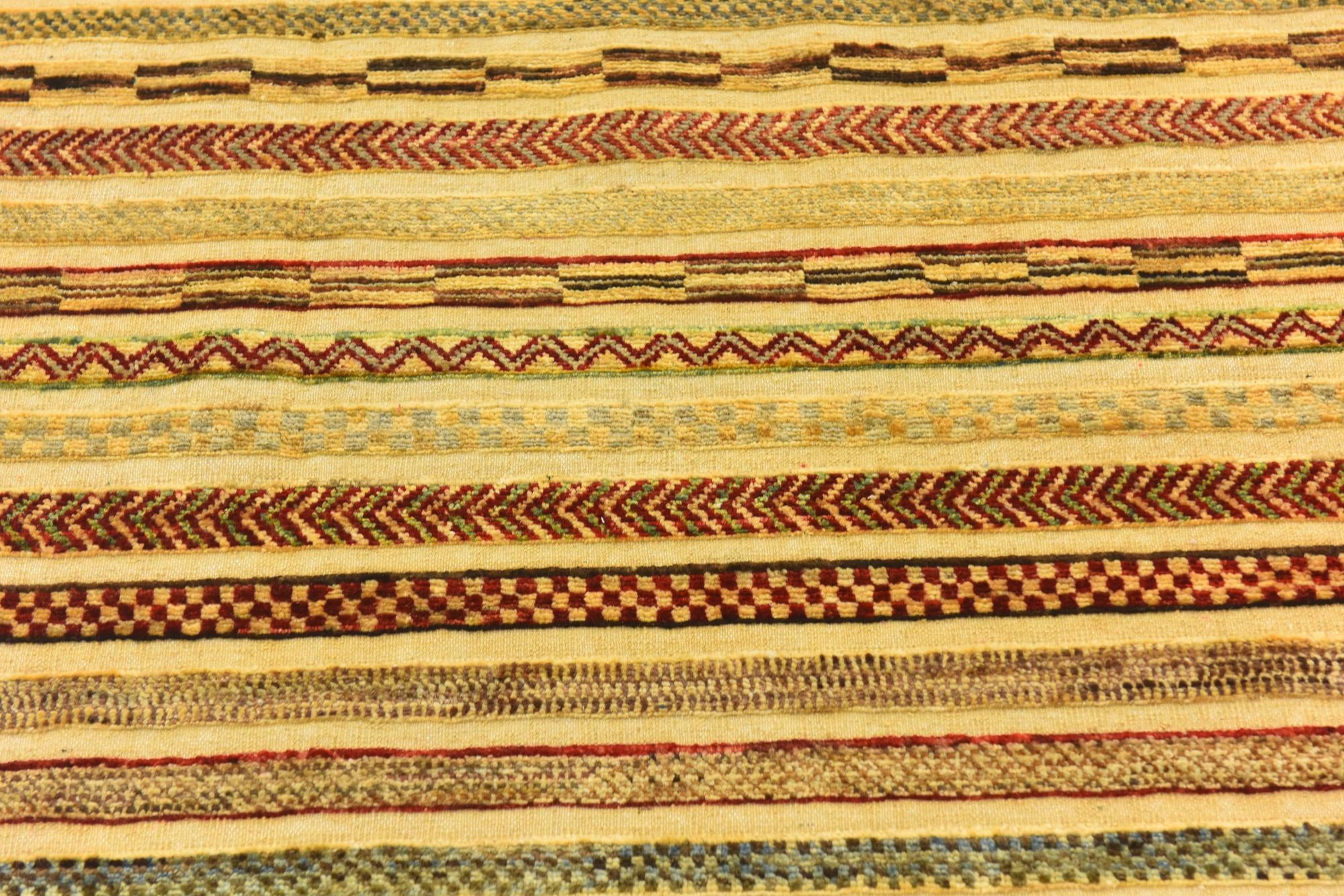 3' 10 x 5' 10 Hand Knotted Modern Ziegler Rug