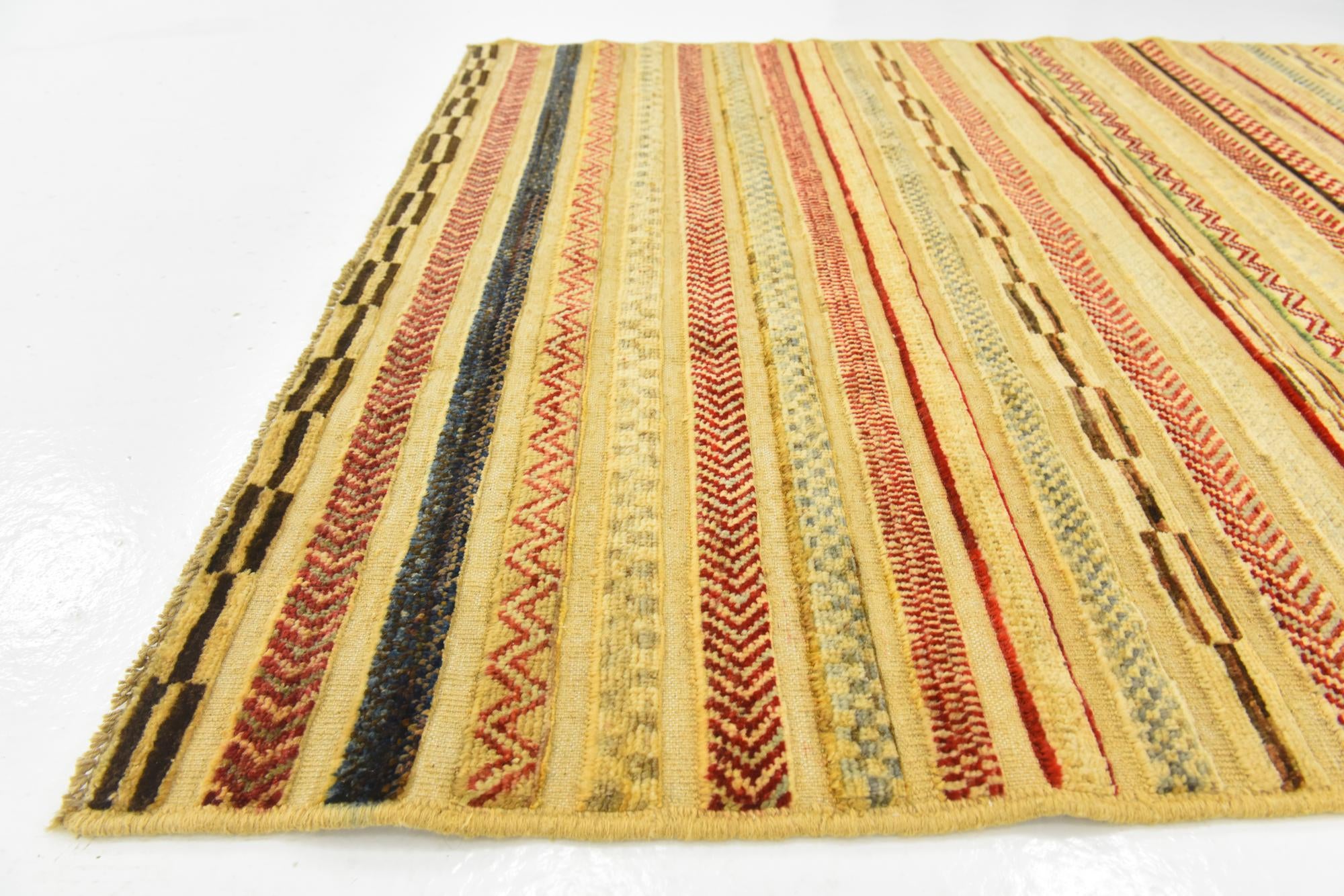 3' 10 x 5' 10 Hand Knotted Modern Ziegler Rug
