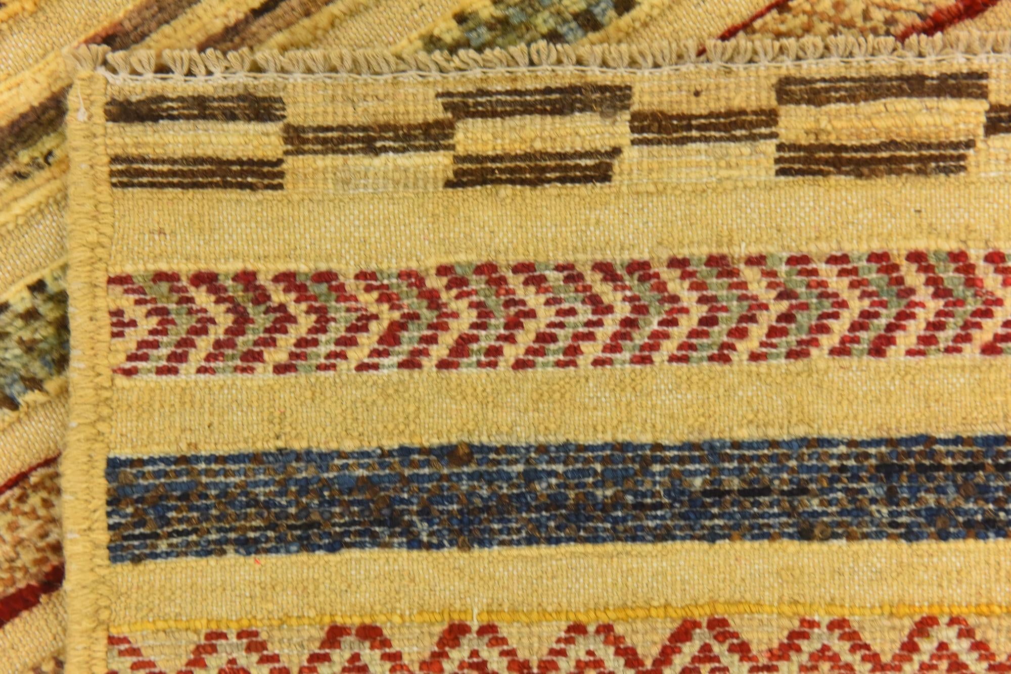 3' 10 x 5' 10 Hand Knotted Modern Ziegler Rug