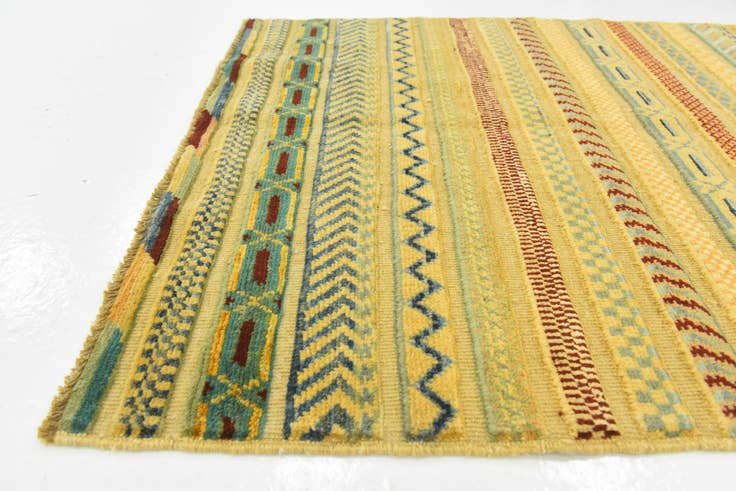 Detail image of 2' 8 x 4' 1 Hand Knotted Modern Ziegler Rug