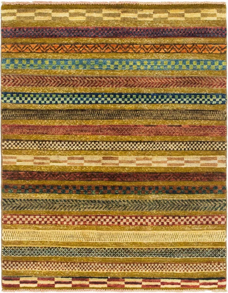 Detail image of 2' 8 x 4' Hand Knotted Modern Ziegler Rug