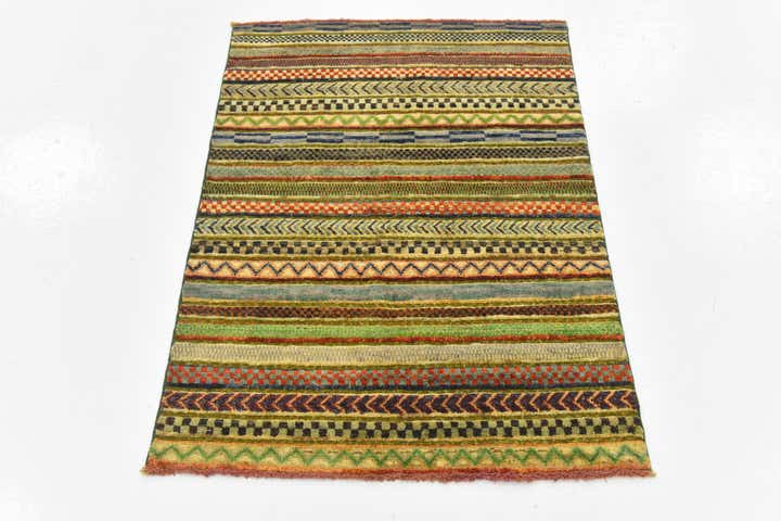 2' 9 x 3' 10 Hand Knotted Modern Ziegler Rug
