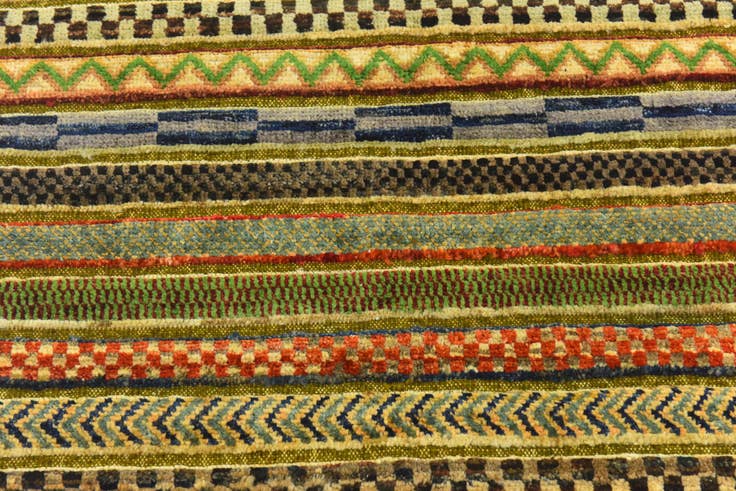 Detail image of 2' 9 x 3' 10 Hand Knotted Modern Ziegler Rug
