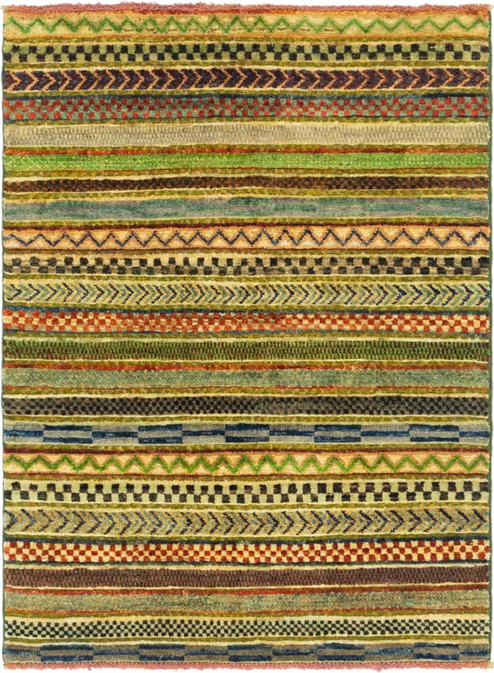 Detail image of 2' 9 x 3' 10 Hand Knotted Modern Ziegler Rug