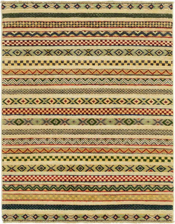 Detail image of 2' 9 x 4' Hand Knotted Modern Ziegler Rug