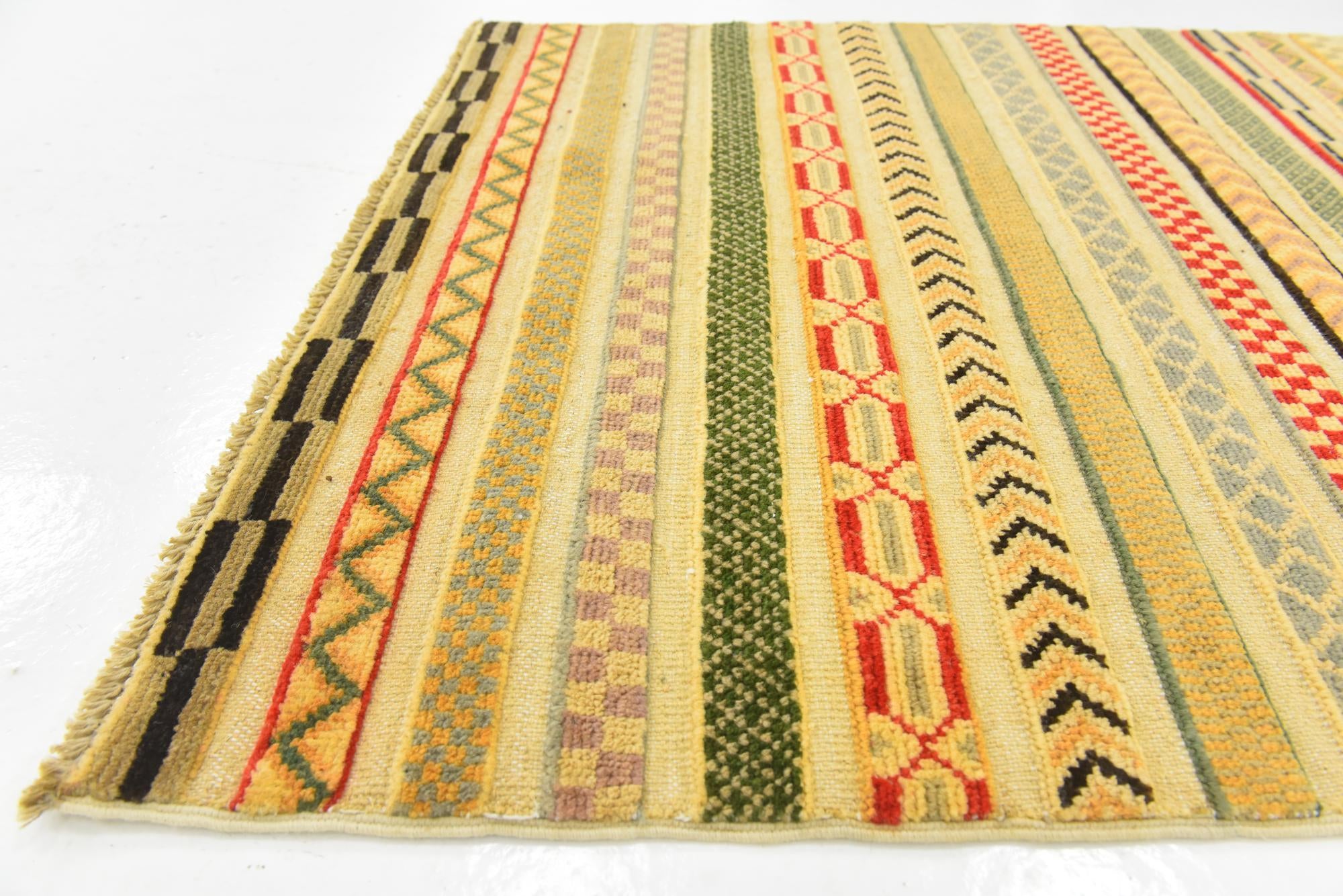 2' 7 x 3' 11 Hand Knotted Modern Ziegler Rug