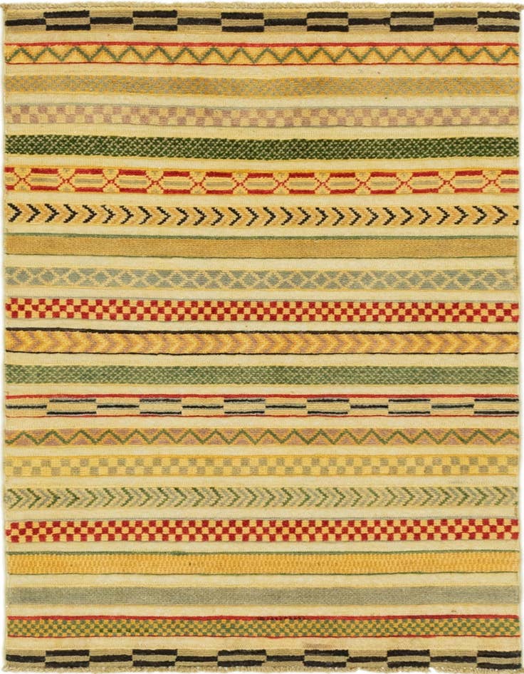 Detail image of 2' 7 x 3' 11 Hand Knotted Modern Ziegler Rug