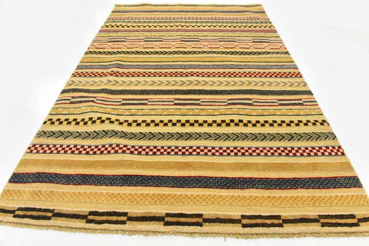 3' 3 x 5' Hand Knotted Modern Ziegler Rug