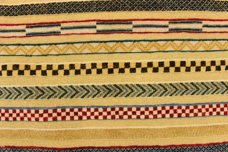 Detail image of 3' 3 x 5' Hand Knotted Modern Ziegler Rug