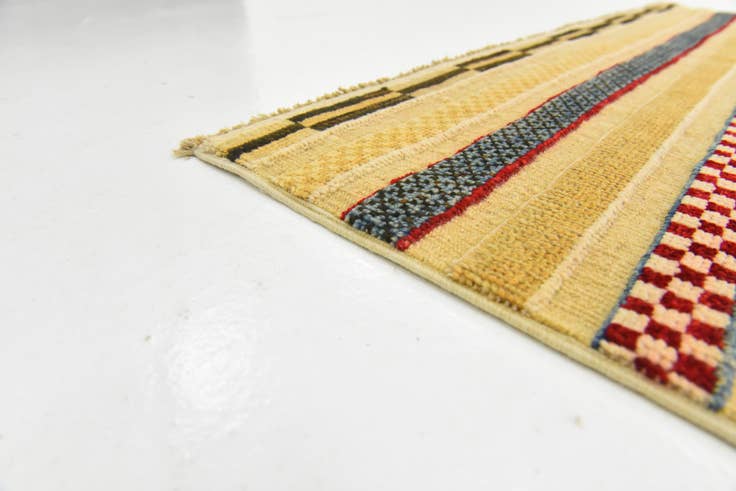 Detail image of 3' 3 x 5' Hand Knotted Modern Ziegler Rug