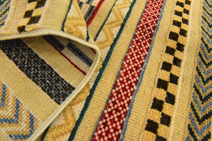 3' 3 x 5' Hand Knotted Modern Ziegler Rug