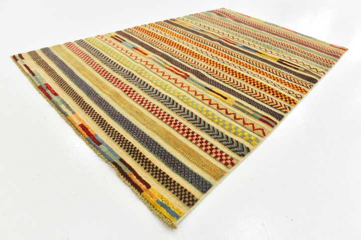 3' 2 x 5' Hand Knotted Modern Ziegler Rug