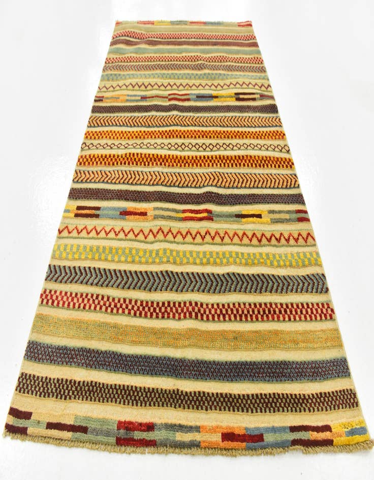 Detail image of 3' 2 x 5' Hand Knotted Modern Ziegler Rug