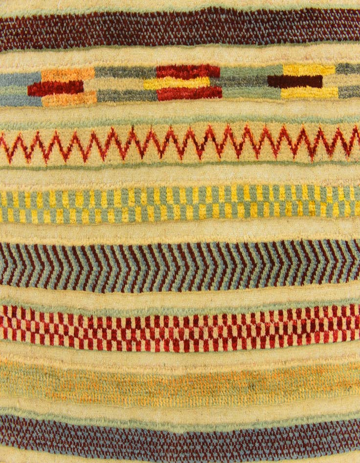 Detail image of 3' 2 x 5' Hand Knotted Modern Ziegler Rug