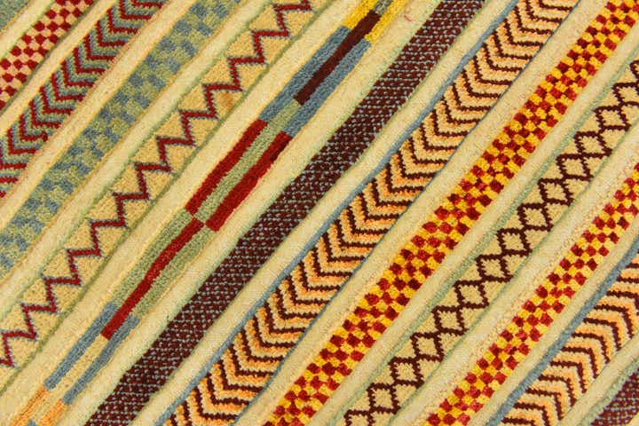 3' 2 x 5' Hand Knotted Modern Ziegler Rug
