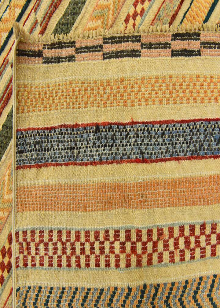 3' 11 x 6' 11 Hand Knotted Modern Ziegler Rug