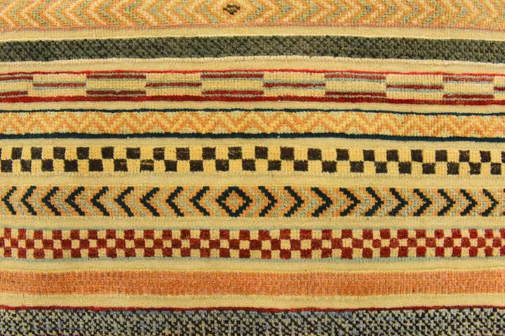 3' 11 x 6' 11 Hand Knotted Modern Ziegler Rug