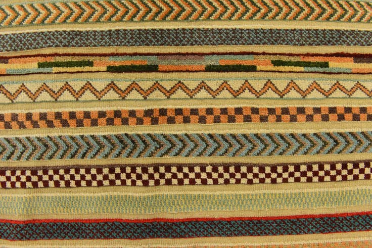 Detail image of 3' 11 x 5' 10 Hand Knotted Modern Ziegler Rug