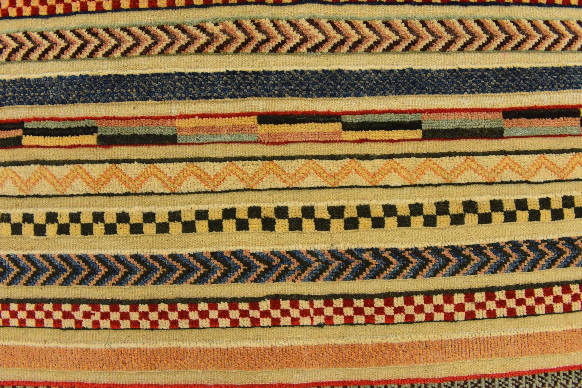 3' 9 x 5' 10 Hand Knotted Modern Ziegler Rug