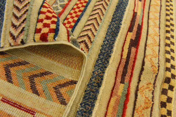 3' 9 x 5' 10 Hand Knotted Modern Ziegler Rug