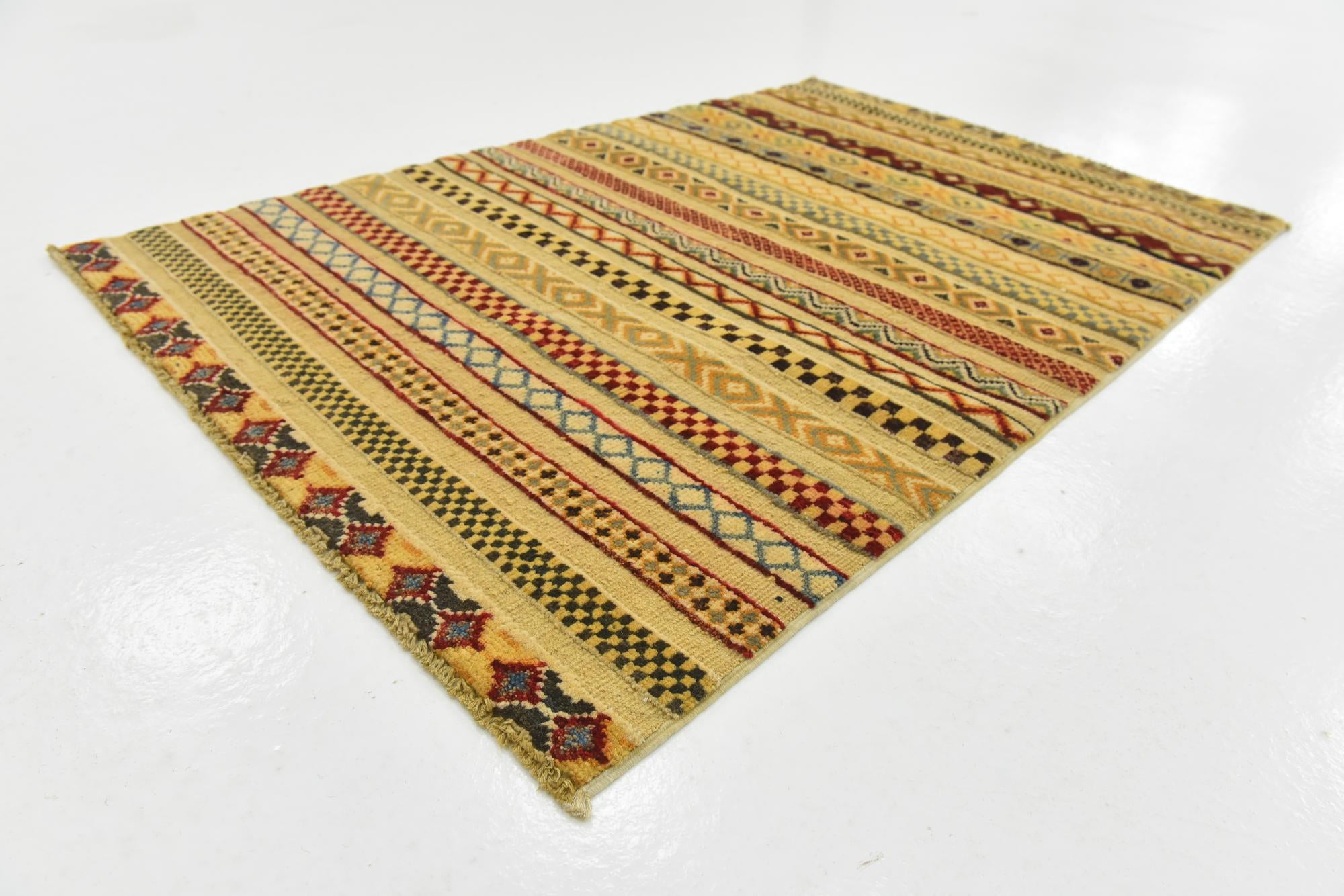 2' 8 x 4' 2 Hand Knotted Modern Ziegler Rug