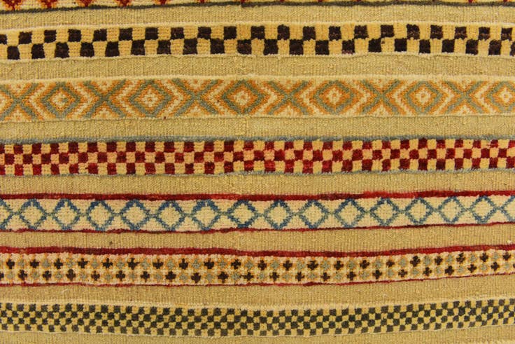 Detail image of 2' 8 x 4' 2 Hand Knotted Modern Ziegler Rug