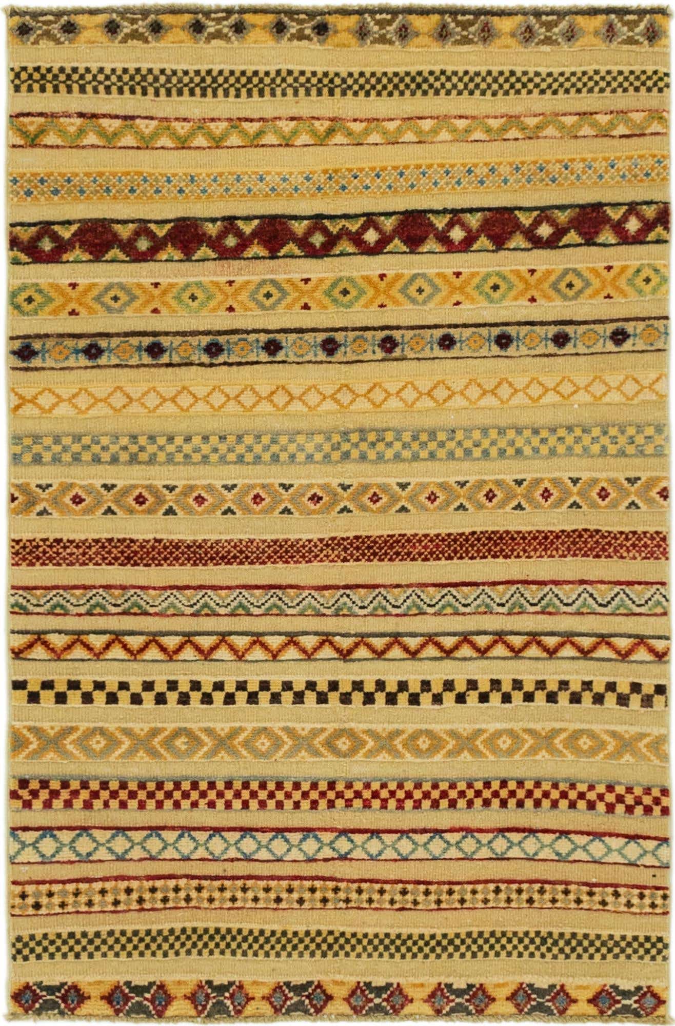 2' 8 x 4' 2 Hand Knotted Modern Ziegler Rug