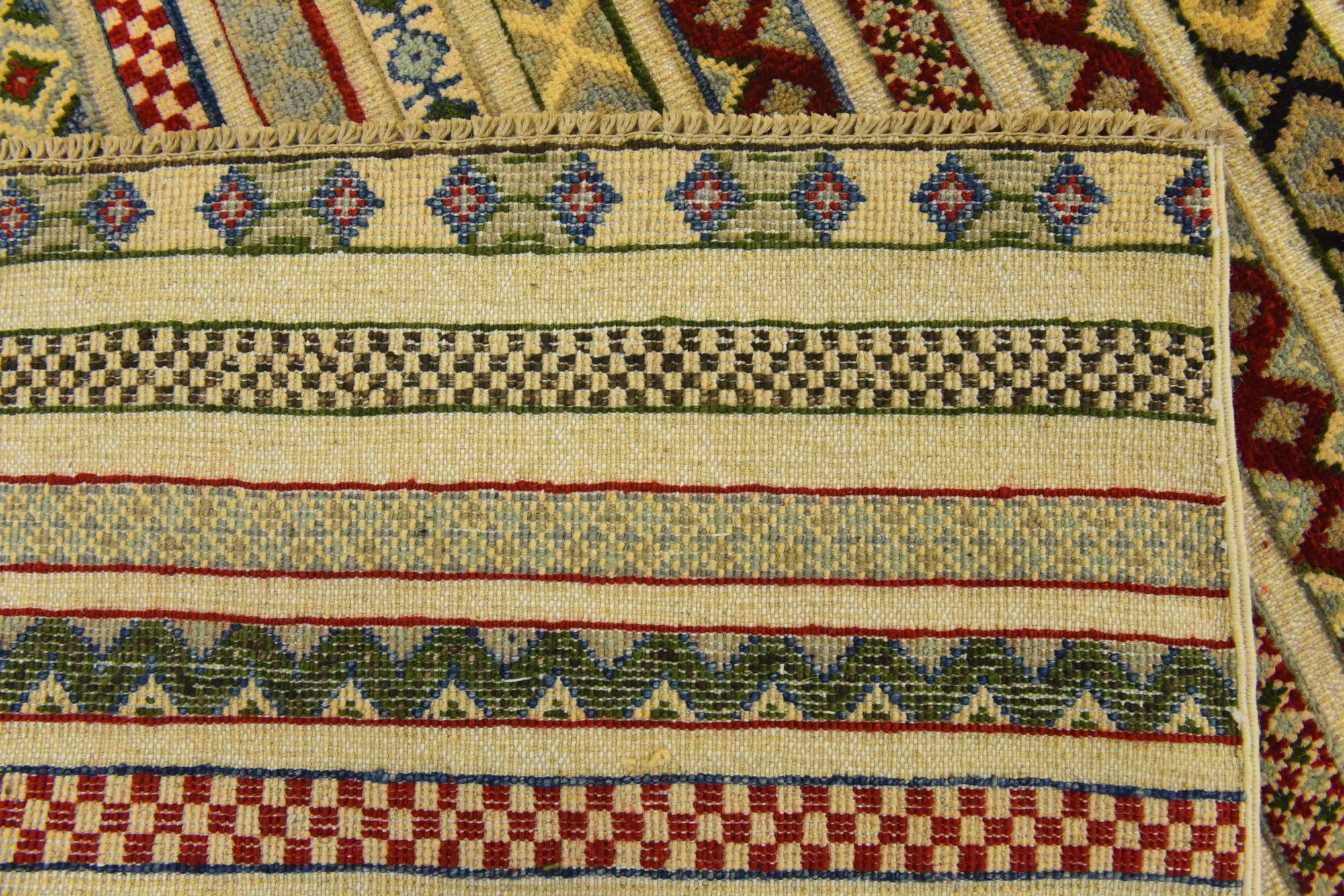3' 7 x 5' 11 Hand Knotted Modern Ziegler Rug